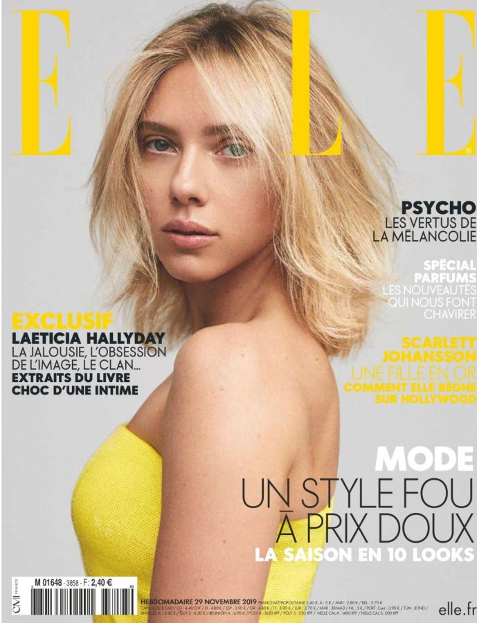 ELLE FRANCE magazine cover 29 November 2019