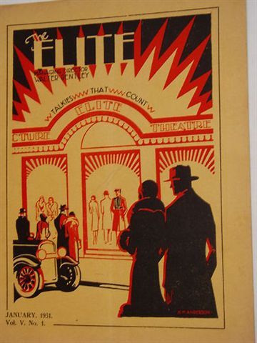 ELITE magazine cover  Vol 5 # 1 January 1931