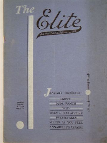 ELITE magazine cover January 1932