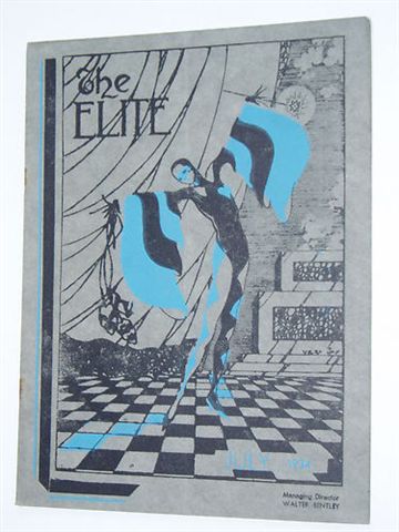 ELITE magazine side cover July 1934