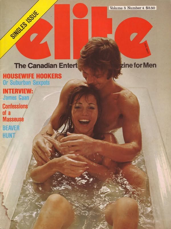 ELITE (CANADA) magazine side cover  March 1979