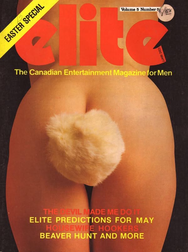 ELITE (CANADA) magazine side cover  April 1979