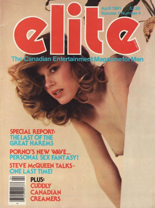 ELITE (CANADA) magazine side cover  April 1981