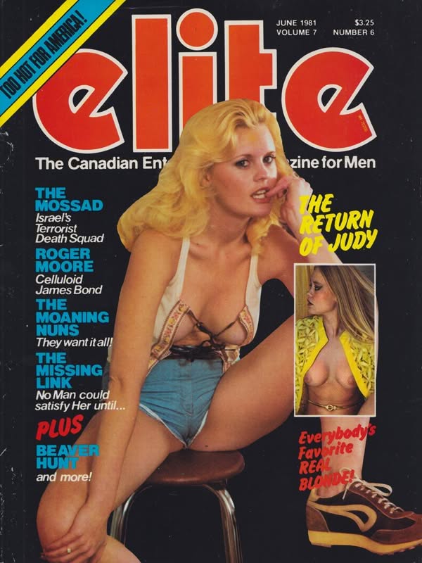 ELITE (CANADA) magazine side cover  June 1981
