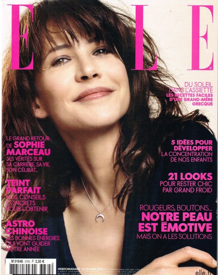ELLE FRANCE magazine cover 16 February 2018