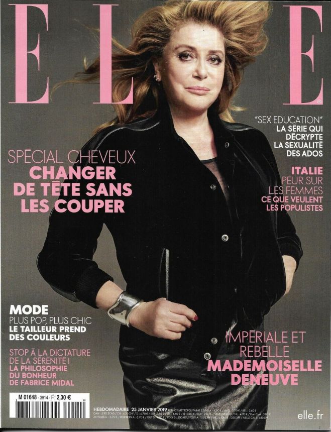 ELLE FRANCE magazine cover 25 January 2019