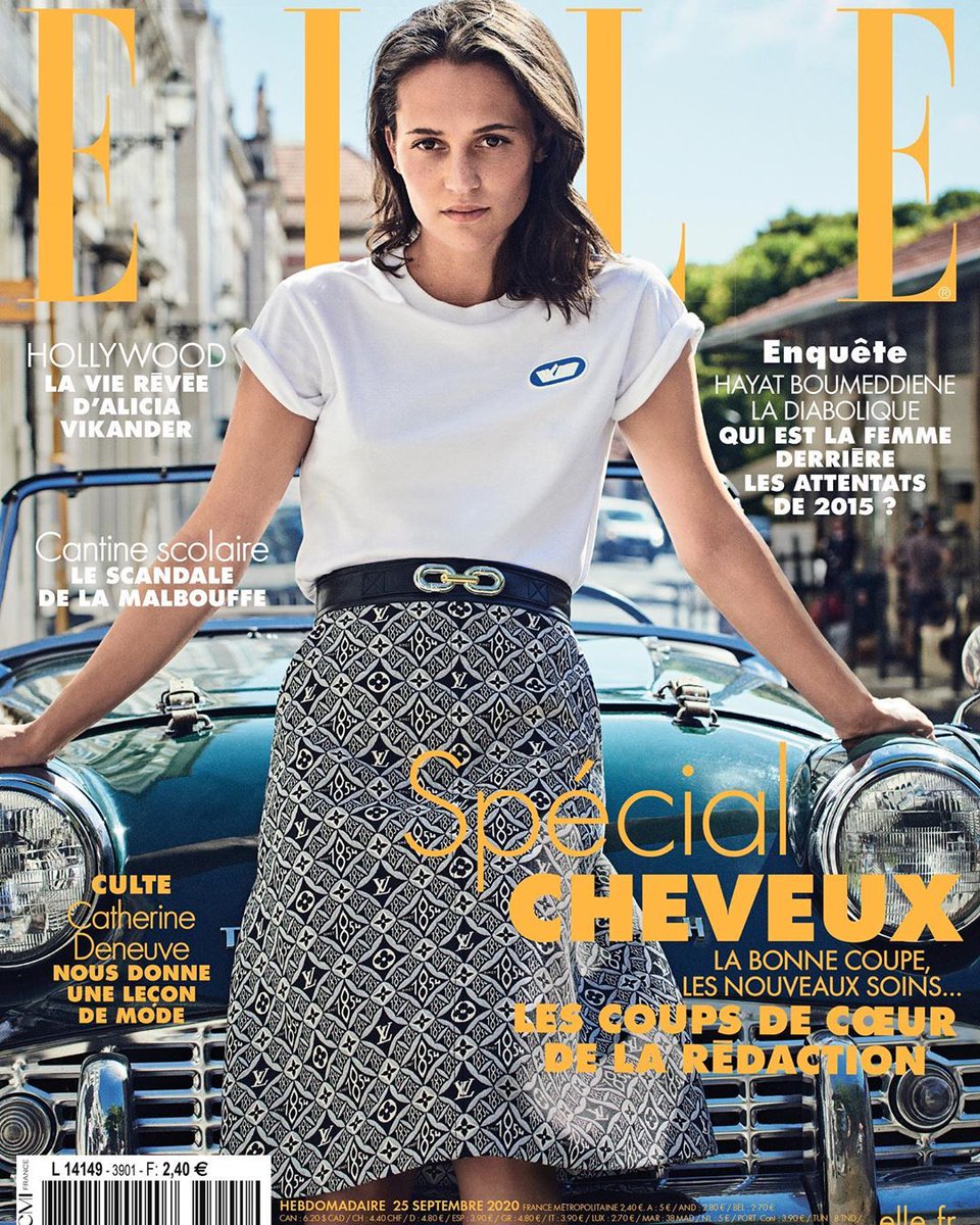 ELLE FRANCE magazine cover 25 September 2020