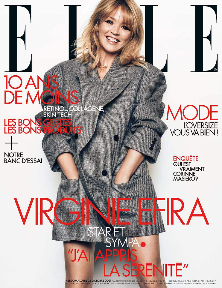 ELLE FRANCE magazine cover 22 October 2021