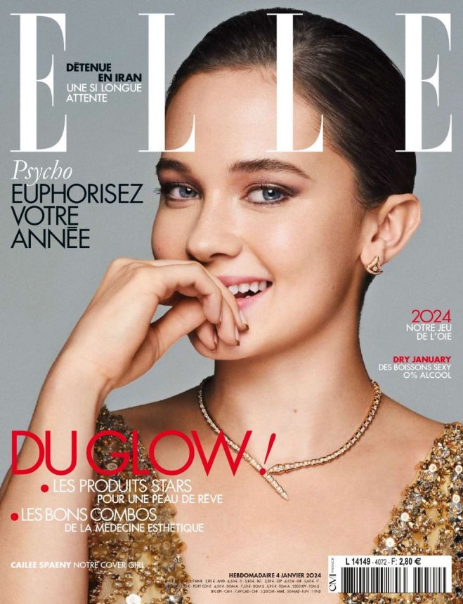 ELLE FRANCE magazine cover 4 January 2024