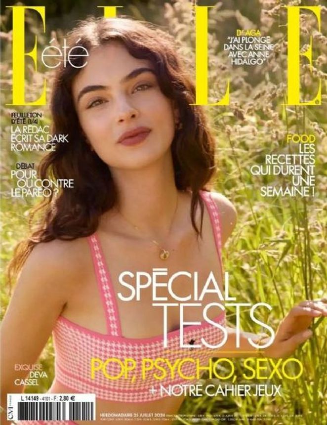 ELLE FRANCE magazine cover 25 July 2024