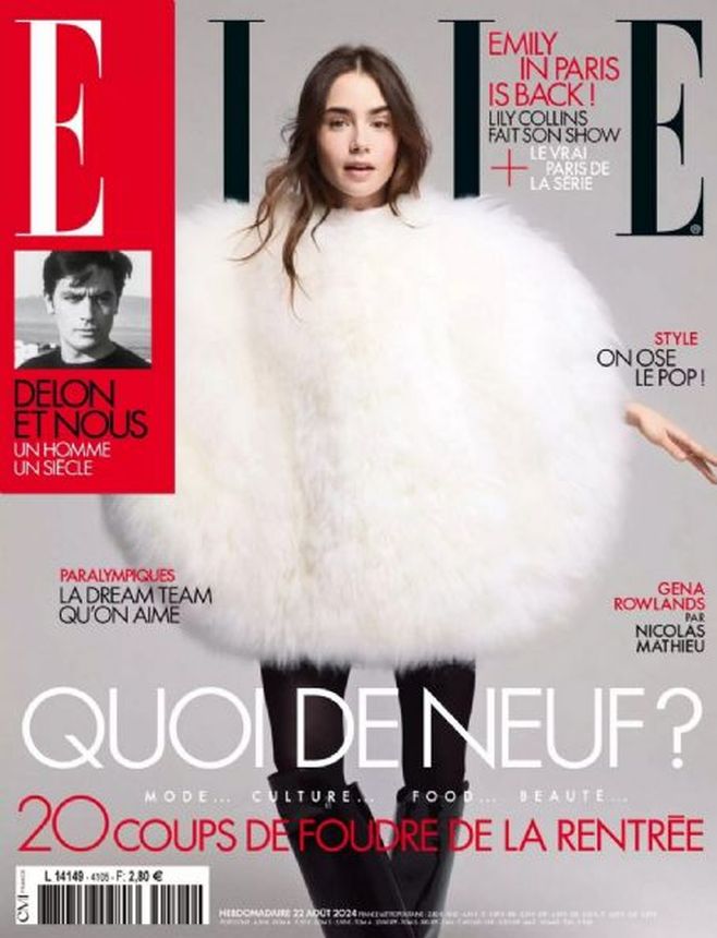 ELLE FRANCE magazine cover 22 August 2024