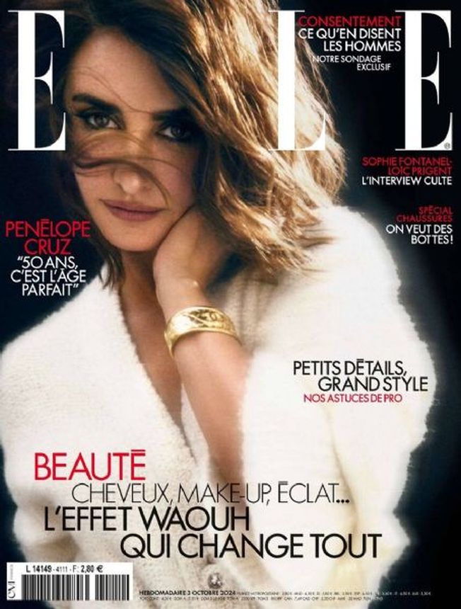 ELLE FRANCE magazine cover 3 October 2024