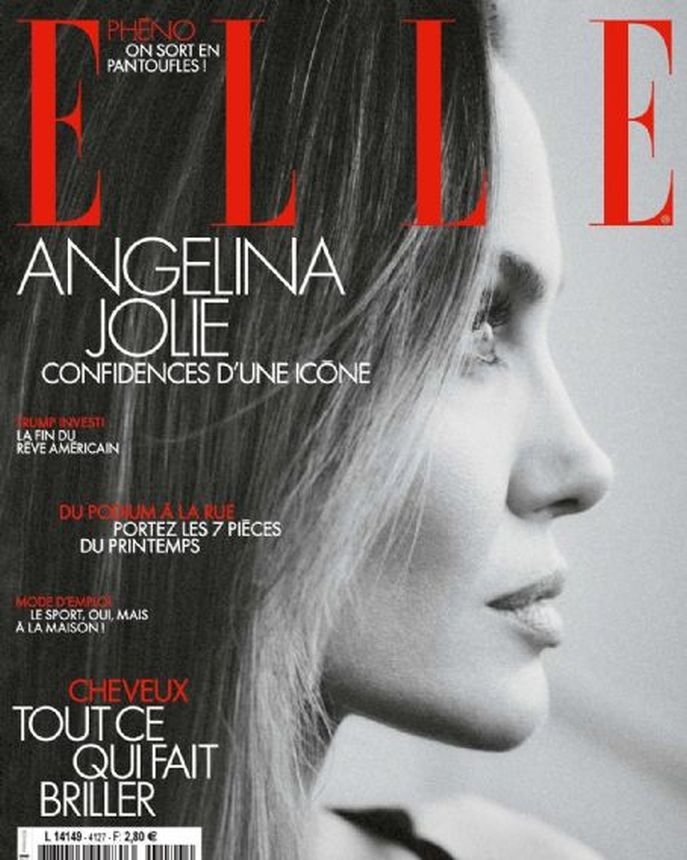 ELLE FRANCE magazine cover 22 January 2025