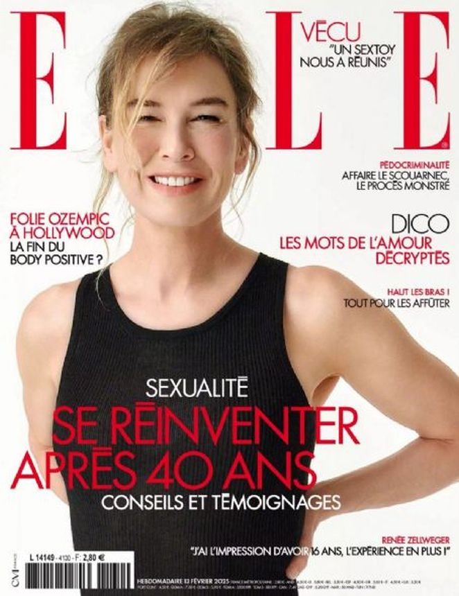 ELLE FRANCE magazine cover 13 February 2025
