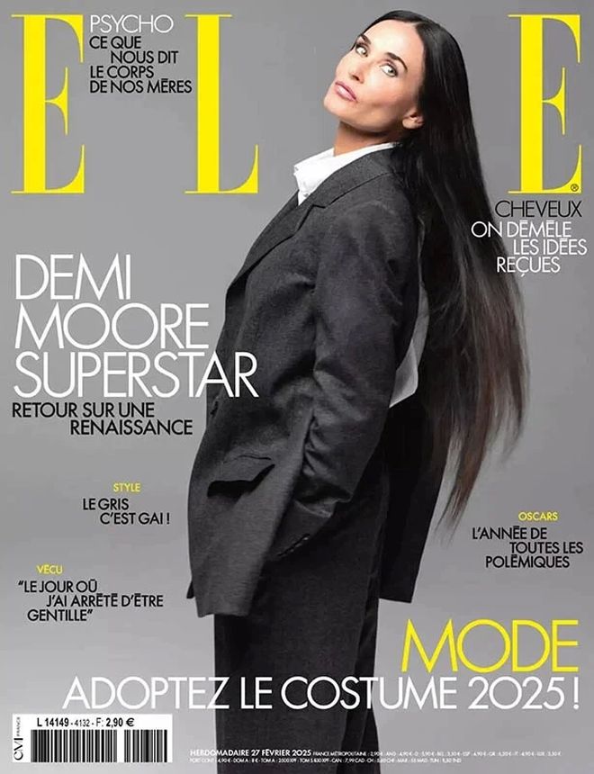 ELLE FRANCE magazine cover 27 February 2025