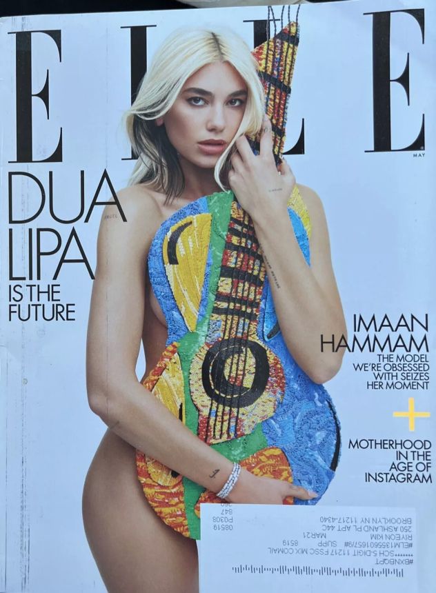 ELLE USA magazine cover  May 2020