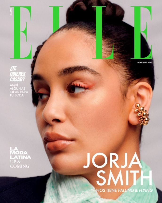 ELLE MEXICO magazine side cover  November 2023