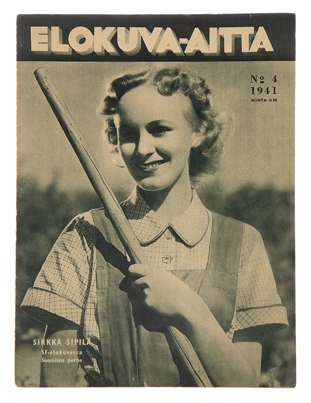 ELOKUVA-AITTA magazine side cover Issue 4   1941