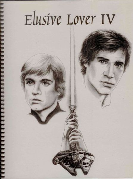 ELUSIVE LOVER magazine side cover Issue 4  2000