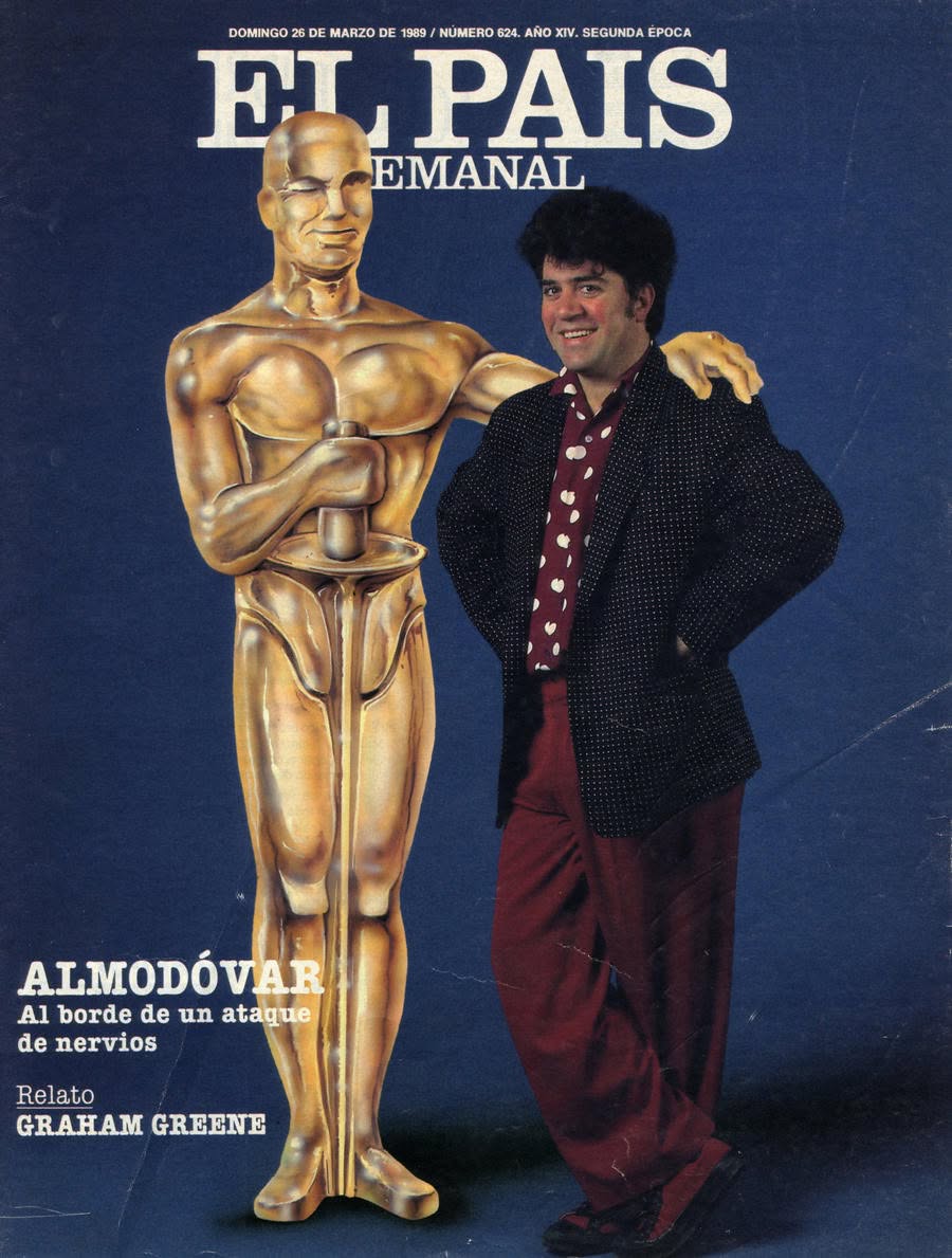 EL PAIS SEMANAL magazine side cover Issue 624  March 1989