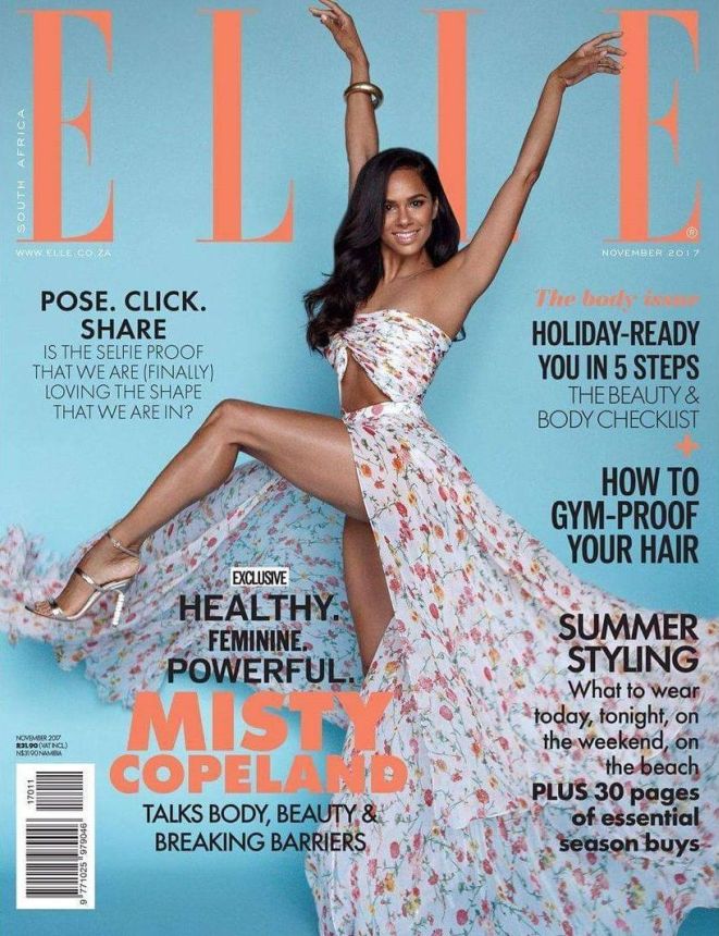 ELLE SOUTH AFRICA magazine cover  November 2017