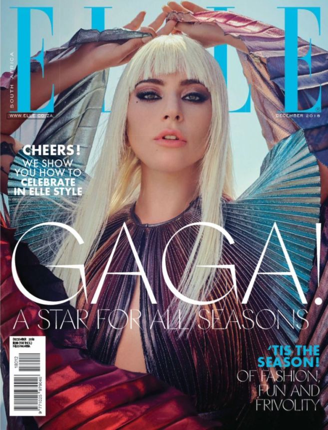 ELLE SOUTH AFRICA magazine cover  December 2018
