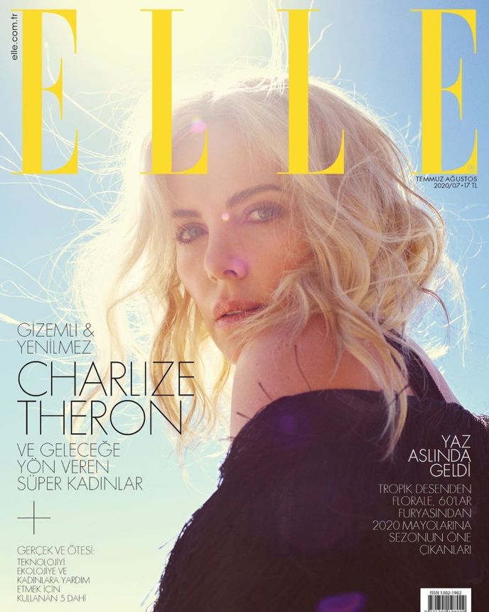 ELLE TURKEY magazine side cover  July/August 2020