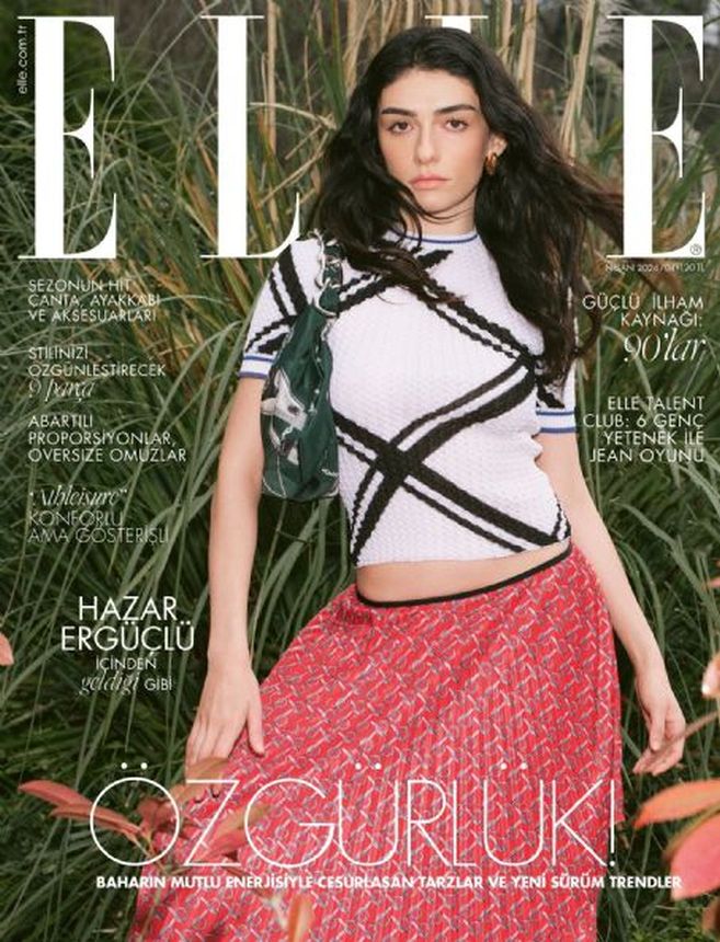 ELLE TURKEY magazine cover  April 2024