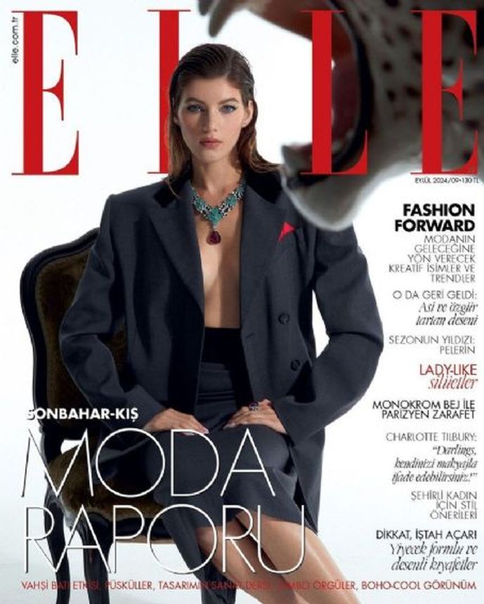 ELLE TURKEY magazine cover  September 2024