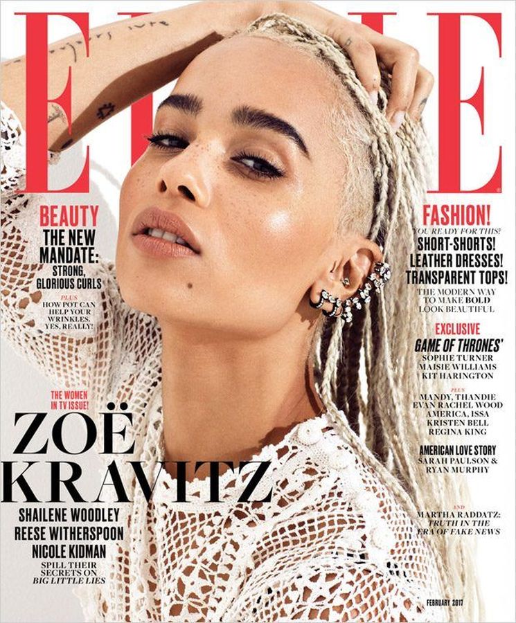 ELLE USA magazine cover  February 2017
