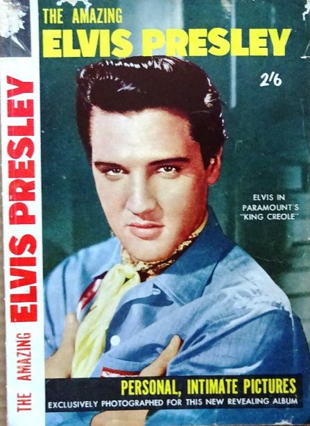 ELVIS PRESLEY (ONE-OFFS) magazine cover  1958