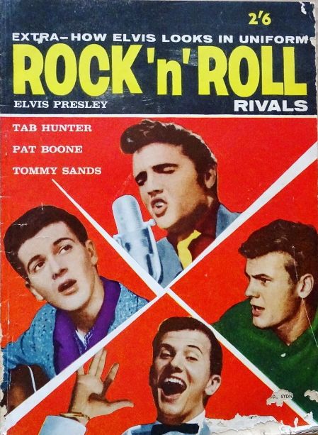 ELVIS PRESLEY (ONE-OFFS) magazine cover  1958