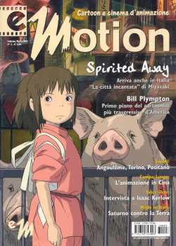 EMOTION magazine cover Issue 3  February/March 2003