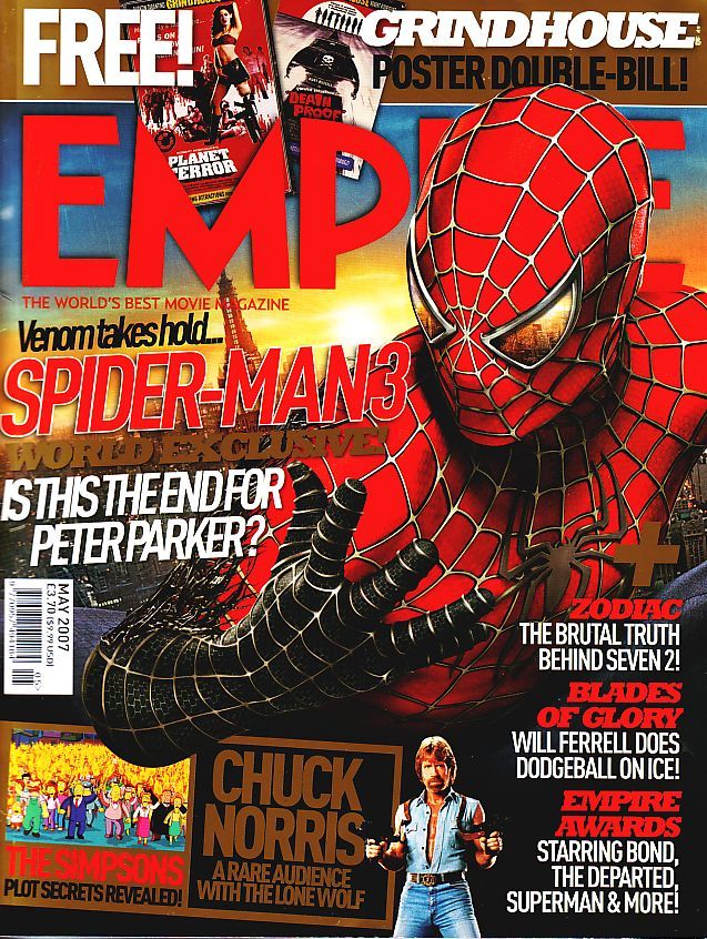 EMPIRE magazine cover Issue 215 May 2007