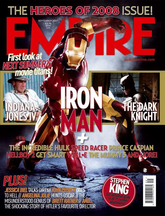 EMPIRE magazine cover Issue 219 September 2007
