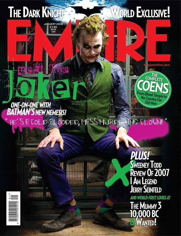 EMPIRE magazine cover Issue 223 January 2008