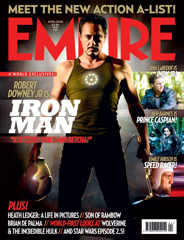 EMPIRE magazine cover Issue 226 April 2008