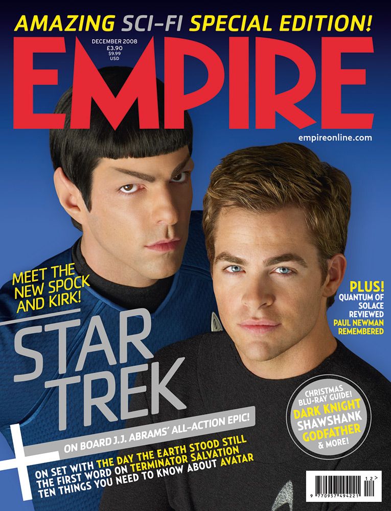 EMPIRE magazine cover Issue 234 December 2008