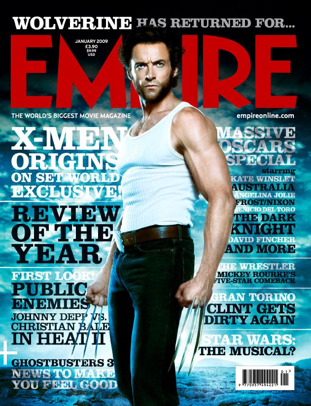 EMPIRE magazine cover Issue 235 January 2009