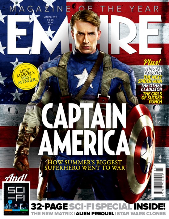 EMPIRE magazine cover Issue 261 March 2011