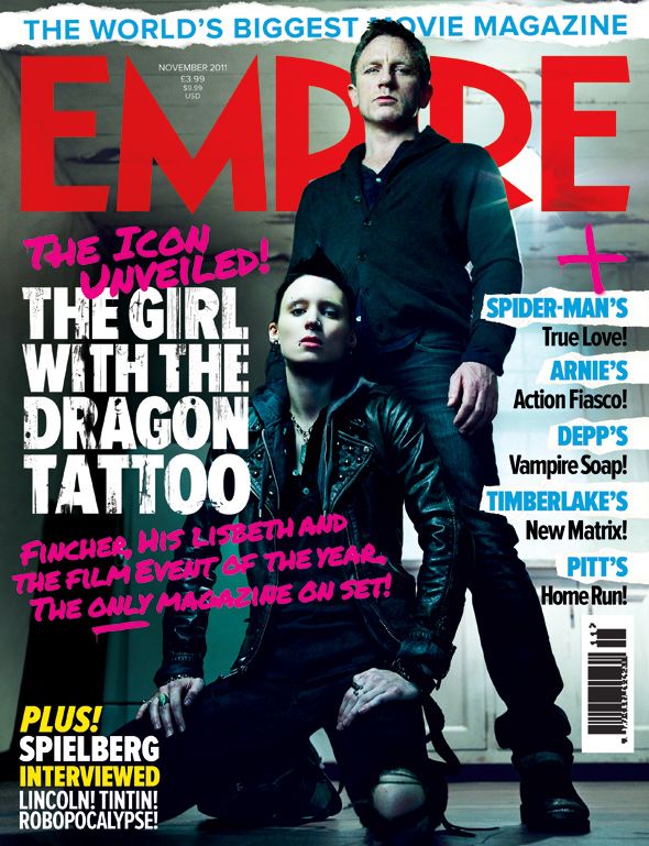 EMPIRE magazine cover Issue 269 November 2011