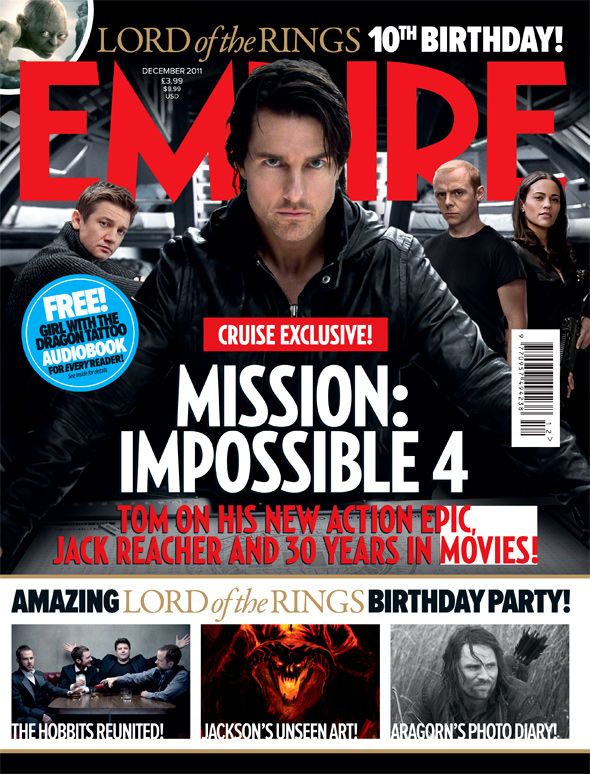 EMPIRE magazine cover Issue 270 December 2011