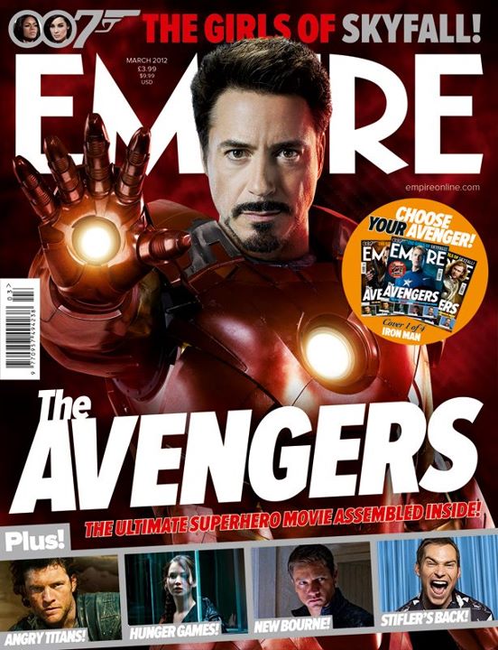 EMPIRE magazine cover Issue 273 March 2012