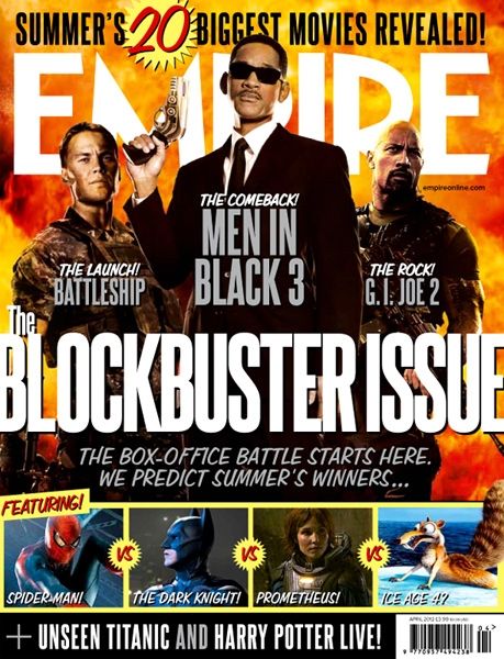 EMPIRE magazine cover Issue 274 April 2012