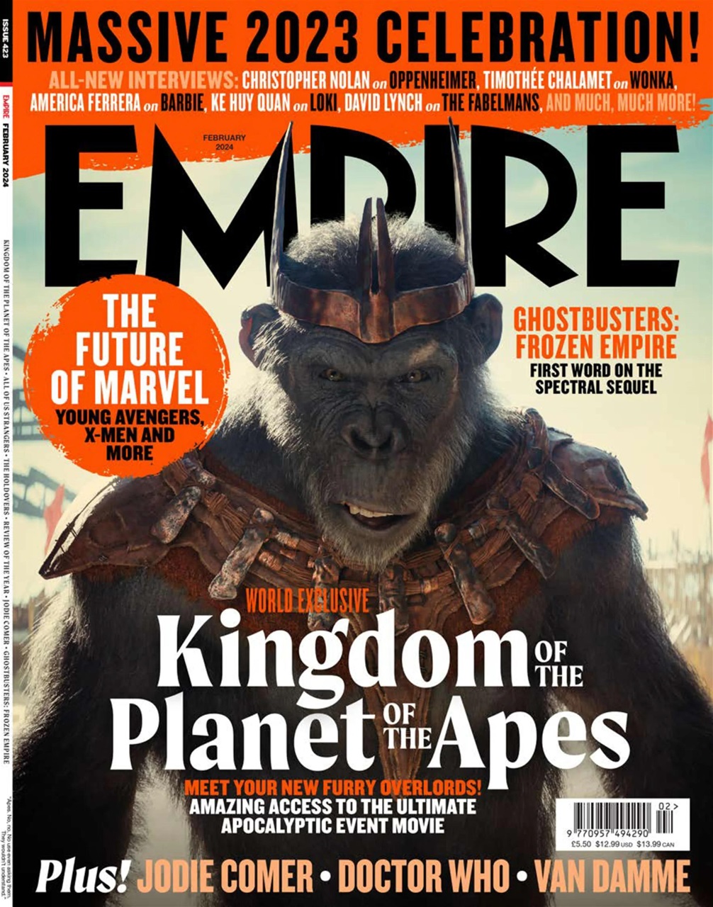 EMPIRE magazine cover Issue 423  February 2024