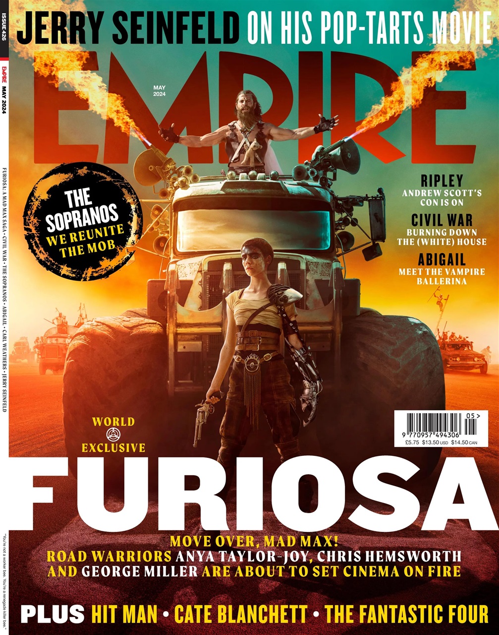 EMPIRE magazine cover Issue 426  May 2024