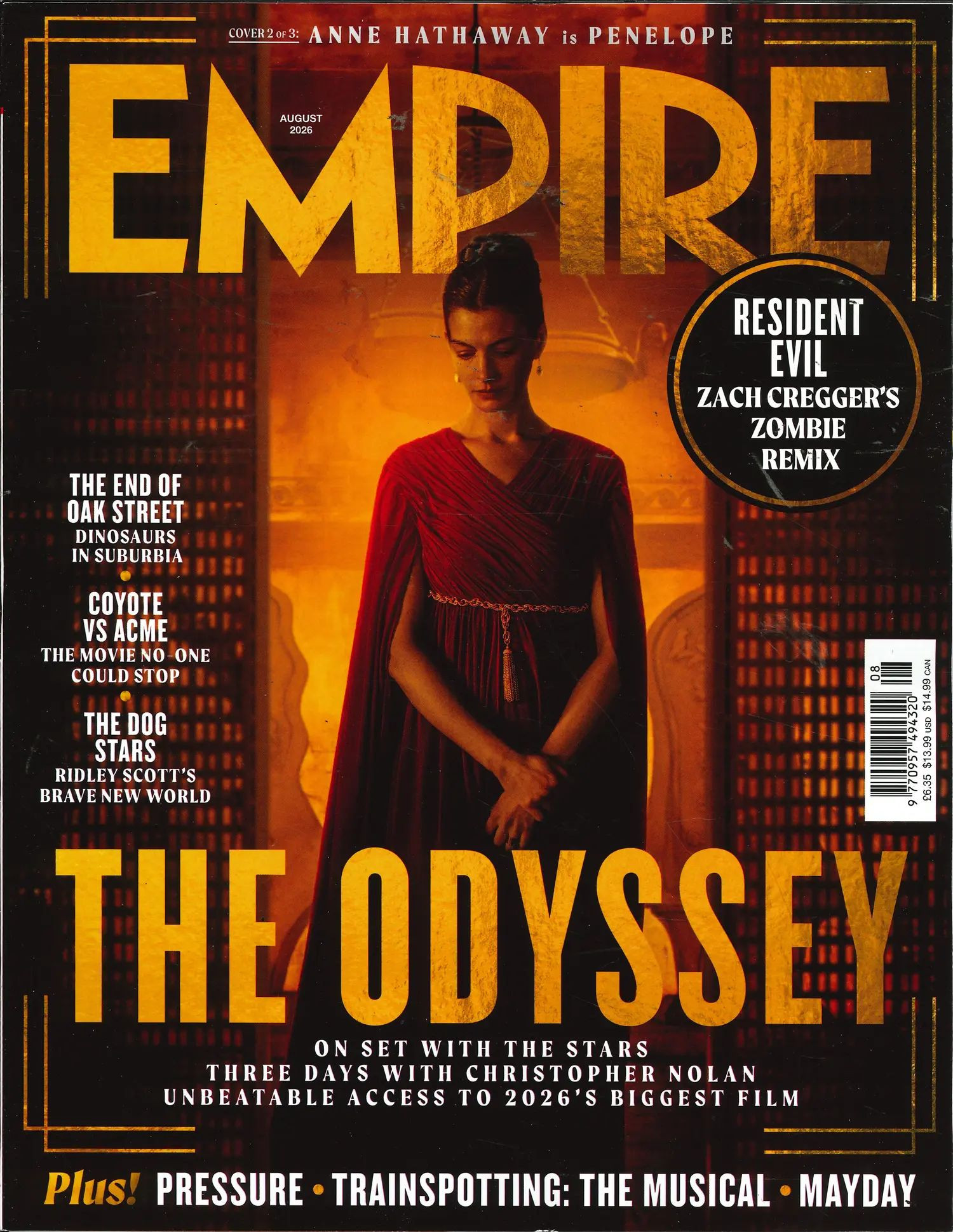 EMPIRE magazine cover  August 2026