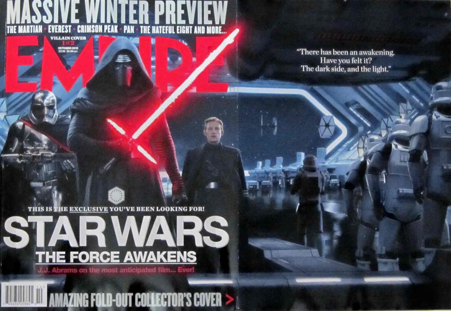 EMPIRE magazine cover Issue 316 October 2015