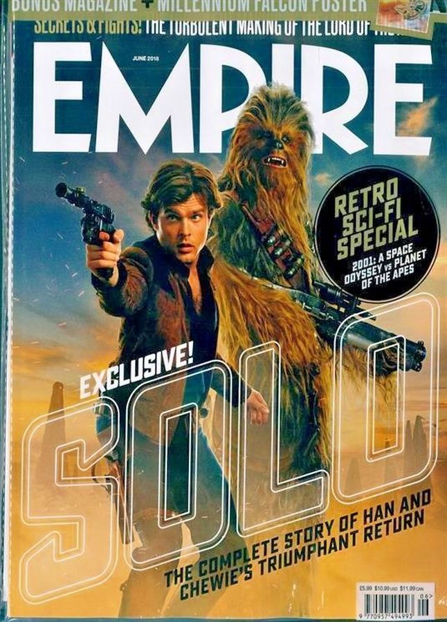 EMPIRE magazine cover Issue 349  June 2018