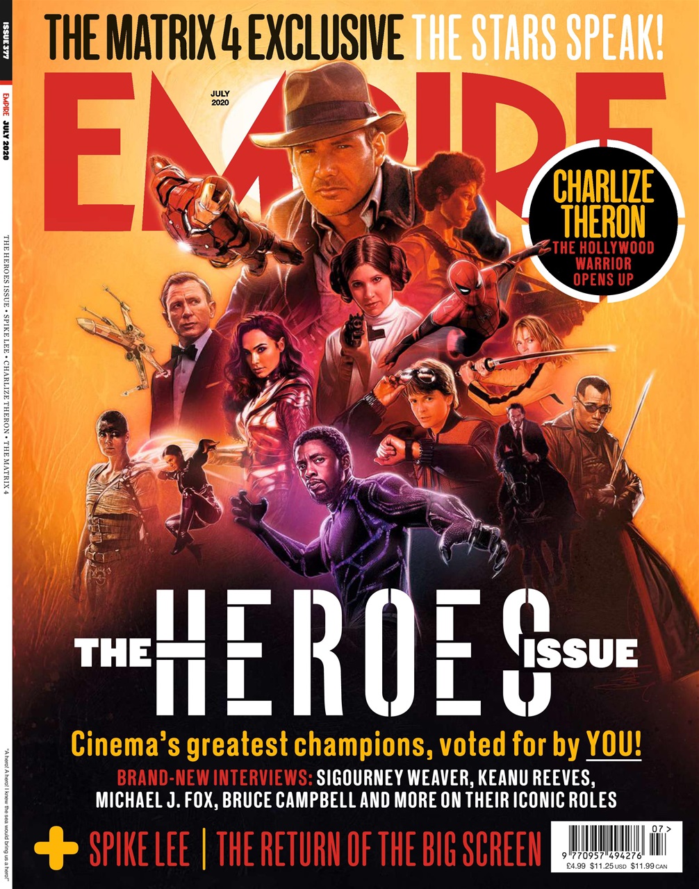 EMPIRE magazine cover Issue 377  July 2020